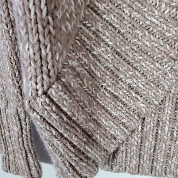 Belted Cardigan in a Pinkish Mauve - Picture 6 of 6